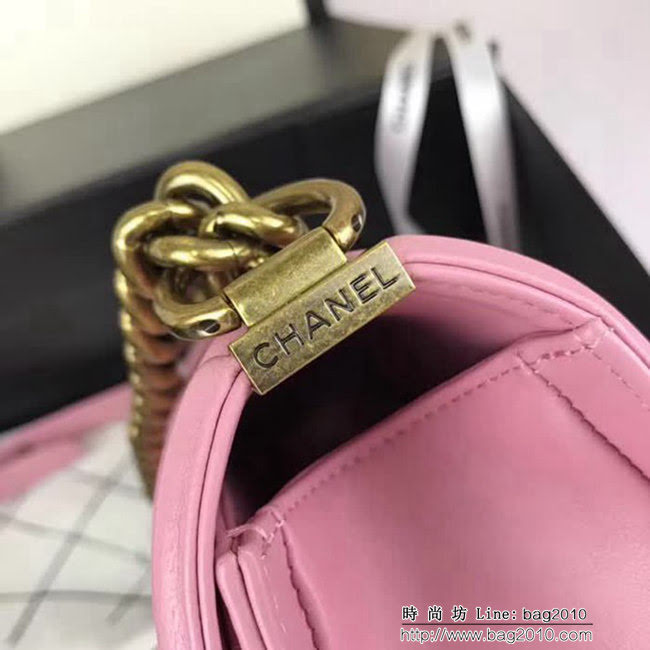 香奈兒CHANEL A67086菱格原版羊皮單肩斜挎鏈條包 DSC2082